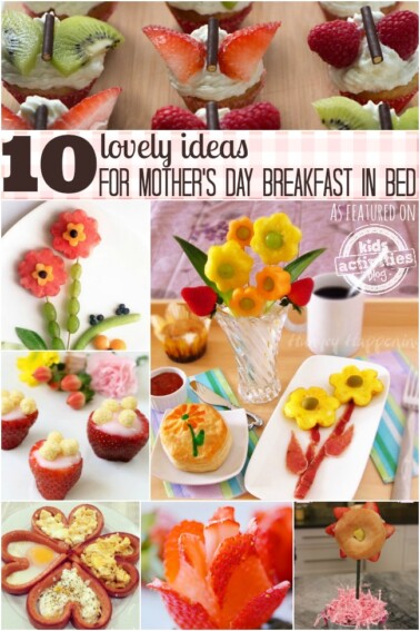 10 ideas for mothers day breakfast in bed