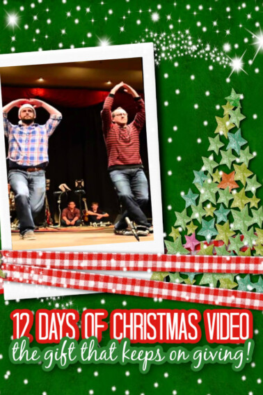 12 Days of Christmas video - gift that keeps on giving - Kids Activities Blog
