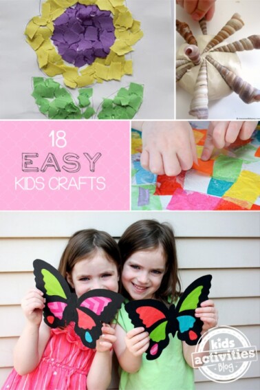 18 Easy Kids Crafts - Kids Activities Blog