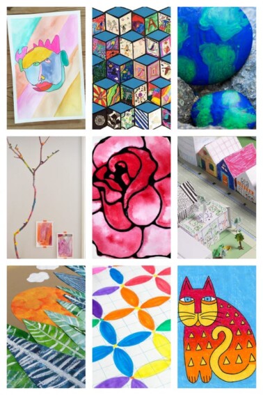 40 Fun Ideas for Middle School Art Projects - Kids Activities Blog