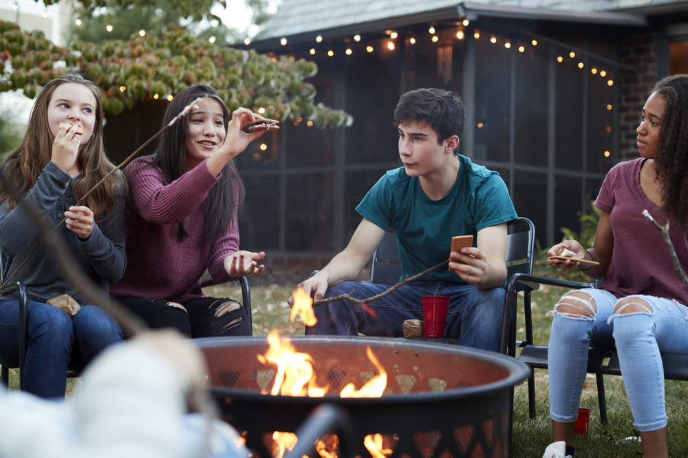 Make New Years Eve Memories- Make S'mores together as a toast with boys and girls around a fire- kids activities blog