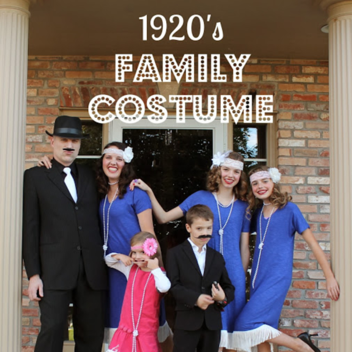 Dress up ideas- 1920s costume for whole family- kids activities blog