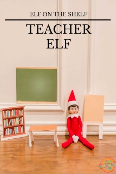 Elf on the Shelf Goes to School Christmas Idea - Kids Activities Blog