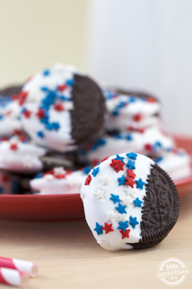 Patriotic Oreo Cookies