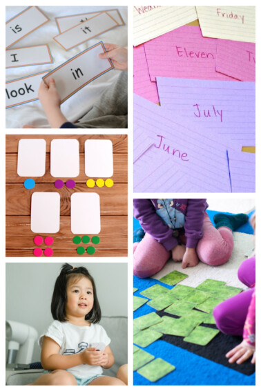 Memory Card Game for Flashcards - Kids Activities Blog