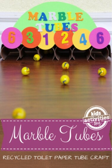 Let’s Make a Marble Tubes Game to Play - Kids Activities Blog