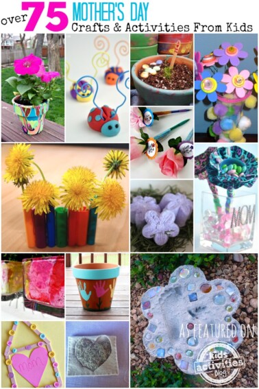 Over 75 Mothers Day Crafts & Activities For Kids