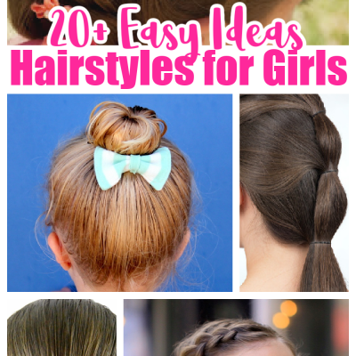 Hairstyles for Girls - 20+ Easy Ideas for Pinterest on Kids Activities Blog