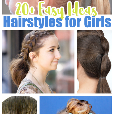 Hairstyles for Girls - 20+ Easy Ideas for Pinterest on Kids Activities Blog